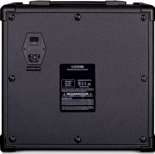 Line 6 Spider V Mkii 20 Amplificador De Guitarra Usb Audio Cor Preto 110v/220v