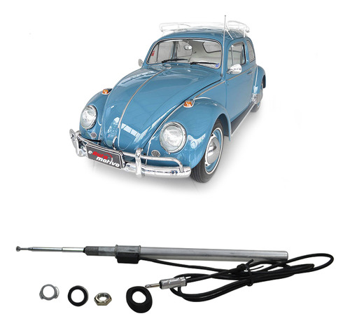 Antena Manual Vw Fusca 1959 A 1986 Receptor Modelo Original