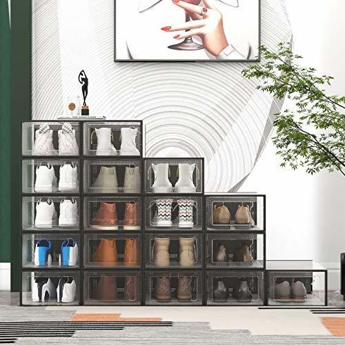 Cajas De Almacenamiento Para Zapatos Apilables 12 Piezas