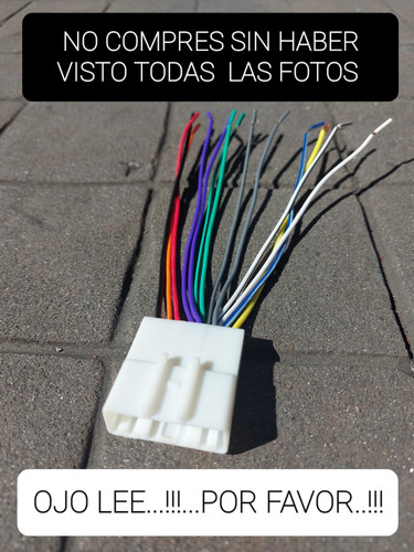 Arnes Para Conectar Estereo En Nissan March De 2012 A 2022