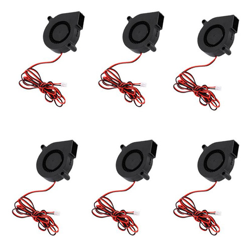 6x Ventilador De Cpu Enfriamiento Accesorios Para Impresora