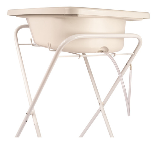 Banheira Tanque 34l Com Suporte Universal Cor Branco Lisa