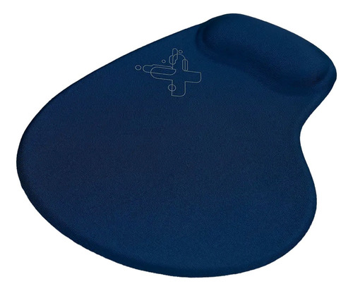 Mousepad Com Apoio Em Gel Smart Azul Maxprint