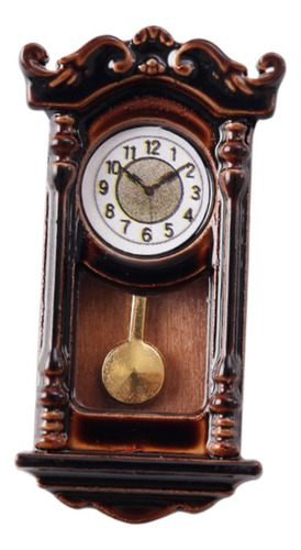 1:12 Modelo De Casa De Muñecas Relojes Campanas Planas