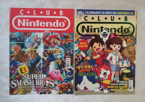 Club Nintendo Mario Bros Pokemon Revistas Nuevas Posters