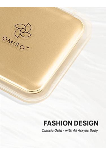 Omiro Espejo Compacto Plegable, Aumento De 3½ Pulgadas, Espe