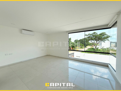 Moderna Y Linda Casa En Alquiler En El Urubó Condominio Turmalina 5
