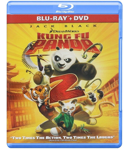 Kung Fu Panda 2 Pelicula Combo Bluray + Dvd