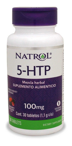 Natrol 5-htp Fast Dissolve 100 Mg -moras