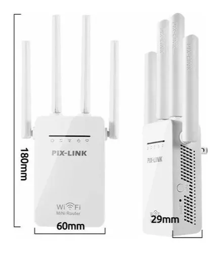 Ripley - AMPLIFICADOR REPETIDOR SEÑAL WIFI 300 MBPS CON 4 ANTENAS