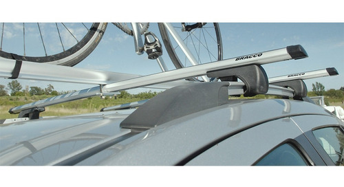 Imagen 6 de 10 de Porta Equipaje Jeep Compass 17+ Barras Aluminio Bracco