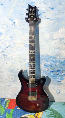 Prs Se Paul Allender Red Burst C/ Emg - Willaudio (Usado)