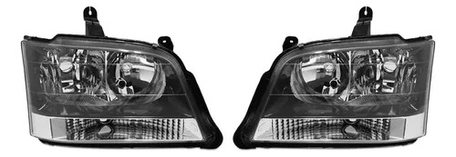 Par Farol S10 2007 08 09 10 11 01 02 03 Máscara Cinza-duplo