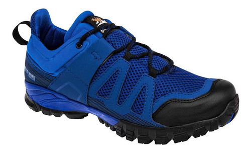 Zapato Hiking Bycasino X R900 Color Azul Para Hombre Tx4