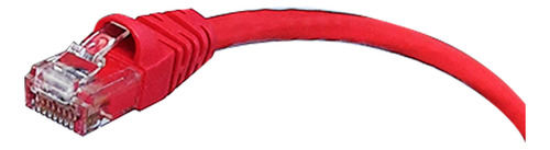 Cable De Red Patch Cord Cat 6 Color Rojo 3'