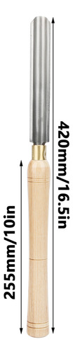 Herramienta De Torneado Hss Blade Para Madera, Mango De Made