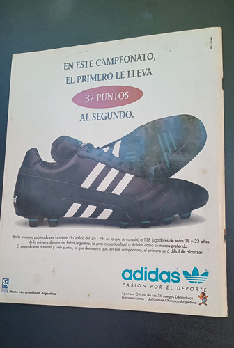 Clarín Edición Especial Fixture Fútbol 95 Agosto 1995 E (Usado)