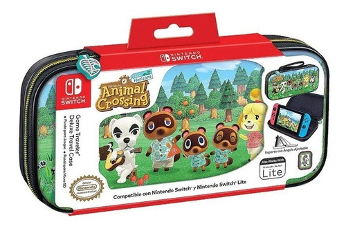 Delux Traveler Case Animal Crossing Nintendo Switch