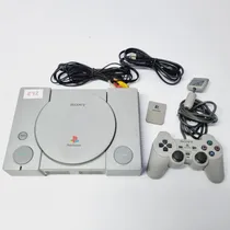 Comprar 242- Console Ps1 Playstation 1 Ps1 Fat Pronto Para Jogar Cinza