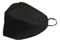 Comprar Cubre Bocas Negro Tapa Bocas Reutilizables Doble Capa 