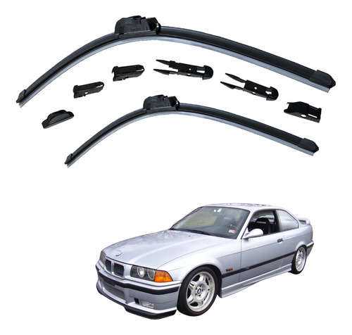 2 Plumas Limpiaparabrisas Reluvsa P/ Bmw M3 1996