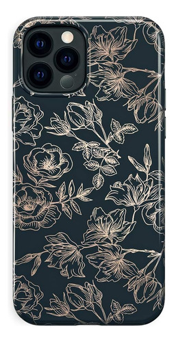 Funda Velvet Caviar Para iPhone 12 Pro Max Black Roses