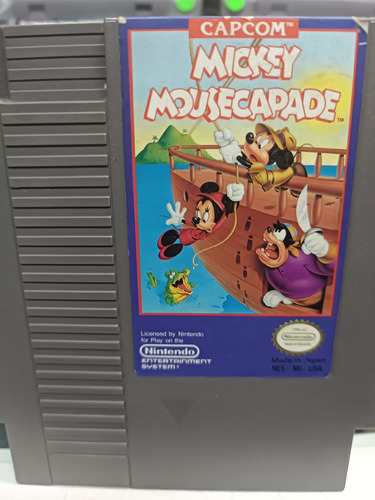 Mickey Mousecapade Para Nes Físico Original (Usado)