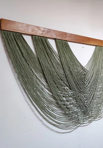 Macramé De Pared, Tapiz Colgante Bohemio Tejido Artesanal