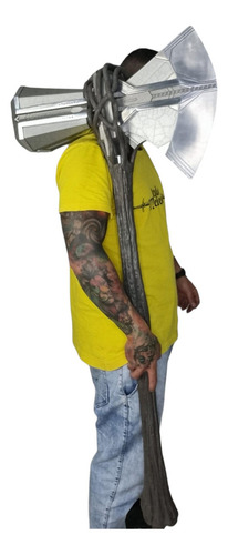 Machado Martelo Do Thor Stormbreaker Em Aço Com Led