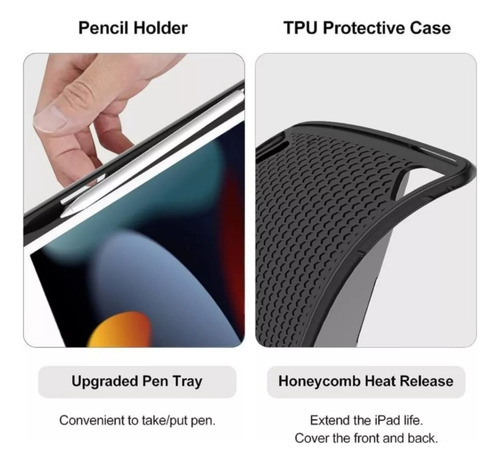 Carcasa Funda Con Teclado Touchpad Para iPad 10ma Gen 10.9
