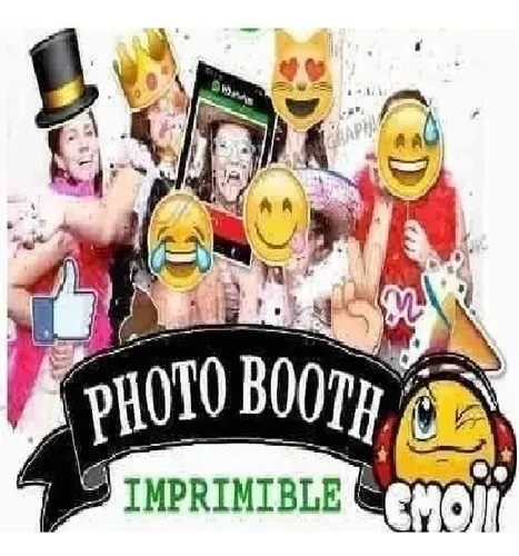 comprar Kit Imprimibles Photo Booth Fiesta Boda Cumple 15 Años Album