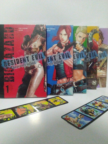 Resident Evil Heavenly Island Manga Colección 