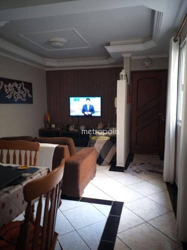 Imagem 4 de 20 de Cobertura À Venda, 154 M² Por R$ 448.000,00 - Vila Camilópolis - Santo André/sp - Co0467