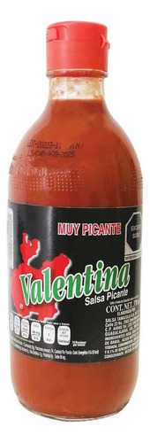 Salsa Valentina Etiqueta Negra Muy Picante De 370ml