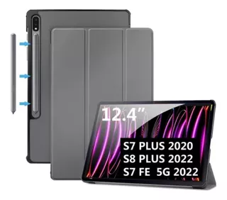 Para Samsung Galaxy Tab S8 Plus Y S7 Plus Y S7 Fe 12.4 Case