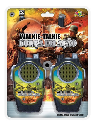Juguete infantil Walk Talk Radio Communicator, bandas de frecuencia para niños, camuflaje de 100 colores