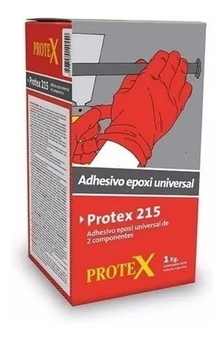 Adhesivo Epoxi Universal Anclajes Fijaciones 1 Kg Protex 215