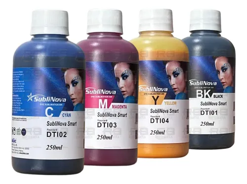 comprar Tinta Sublimatica 4 Unidades De 250ml Inktec Sublinova