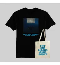 Comprar Playera Y Bolsa De Manta Billie Eilish Hit Me Hard And Soft