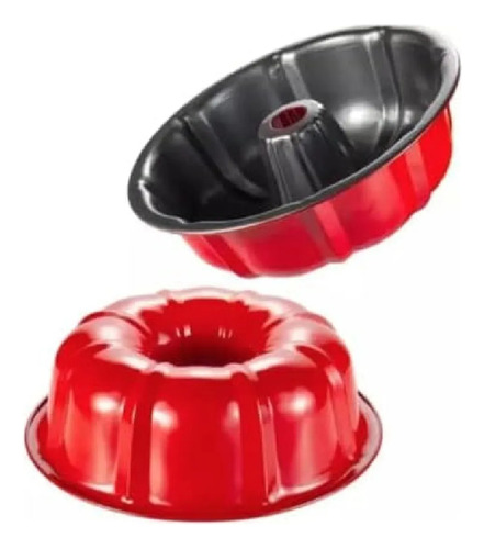 Molde Rosca Panque Pan Antiadherente Acero Inoxidable Horno