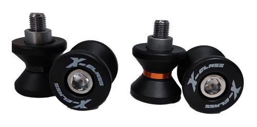Imagen 3 de 6 de Spools Para Moto Vasculante Caballete 6 8 Y 10mm Ktm Duke