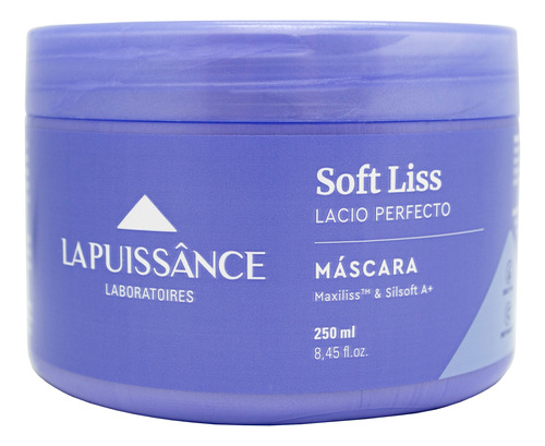 La Puissance Soft Liss Máscara Cabello Lacio Alisado 250ml