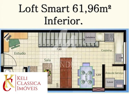 Imagem 11 de 12 de Apartamento Loft Duplex, 1 Dormitório Sendo Suíte Com 2 Pias E 2 Chuveiros, Persianas Automáticas (funções De Abrir E Fechar - Ap00016 - 68903728