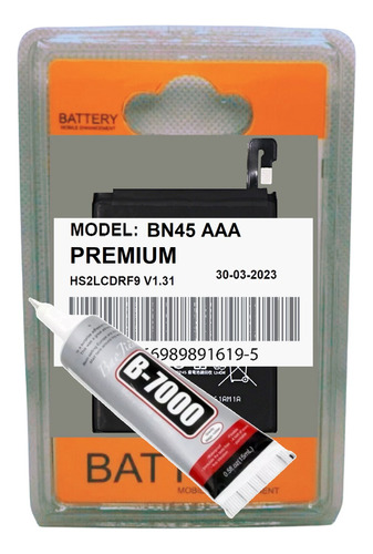 Battria Bn45 Para Xia0mi Redmi Note 5 / 5 Pro 0rigna! + Cola