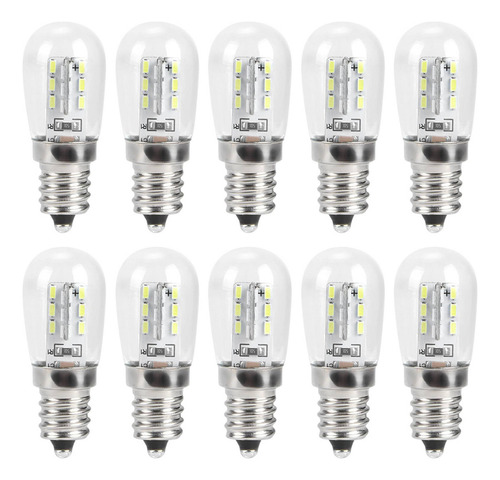 @ Bombilla Led Para Máquina De Coser, 10 Unidades, E12,