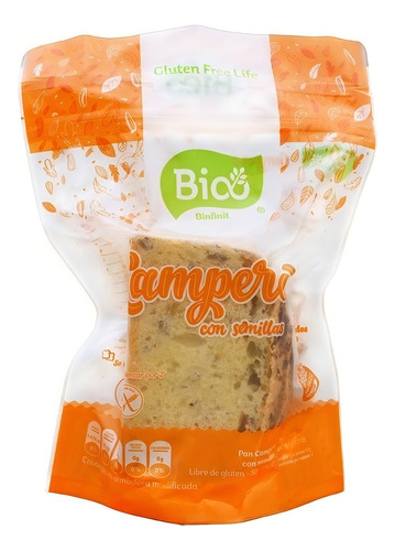 Pan Campero Con Semillas Bio