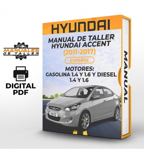 Manual De Taller Hyundai Accent (2011-2017) Español