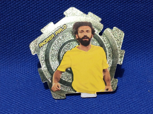 Andrea Pirlo Pelo Tazos Wrinkle 21/127 Sabritas 2014