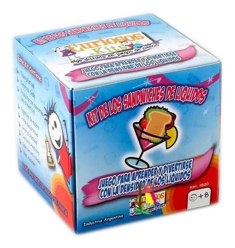 Juego Ciencias Sandwiches De Liquidos Quimica Educativo Niño