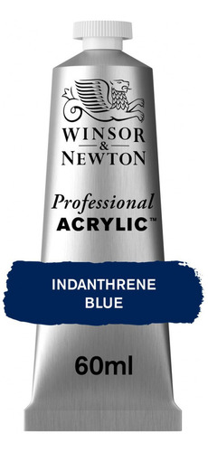 Tinta Acrílica Winsor & Newton Prof 60 ml S3 Azul de Indantreno
